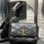 Saint Laurent Le 57 Shoulder Bag In Quilted Lambskin 698567 Black
